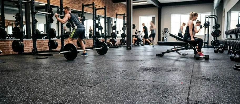 Lantai Karet Gym