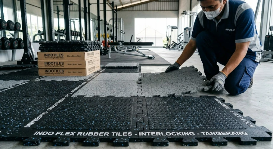 Interlocking Rubber Tiles