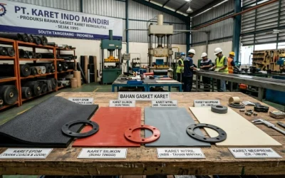 Rubber Gasket Material untuk Kebutuhan Penyegelan Industri